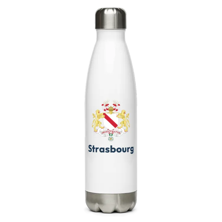 Gourde inox blason de Strasbourg