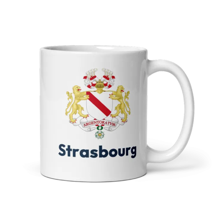 Mug blason de Strasbourg