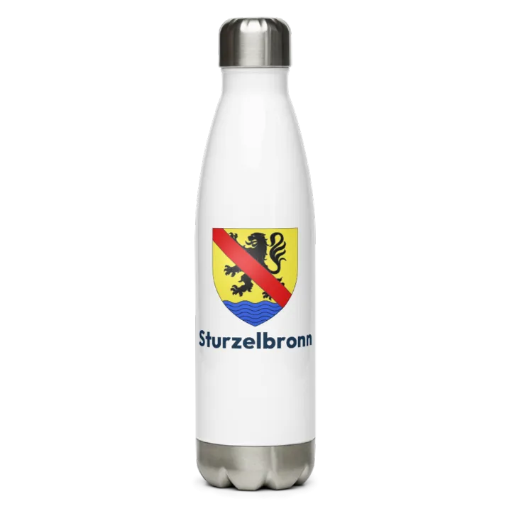Gourde inox blason de Sturzelbronn