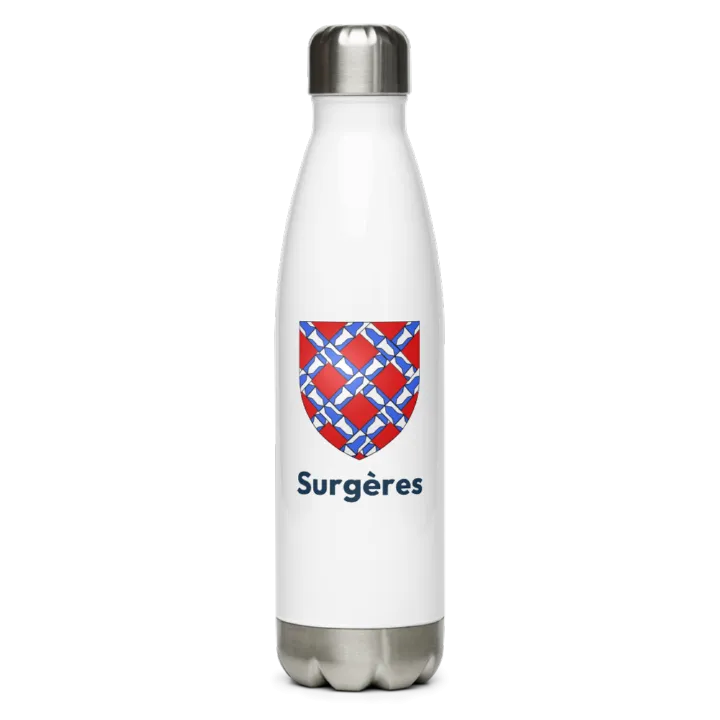 Gourde inox blason de Surgères