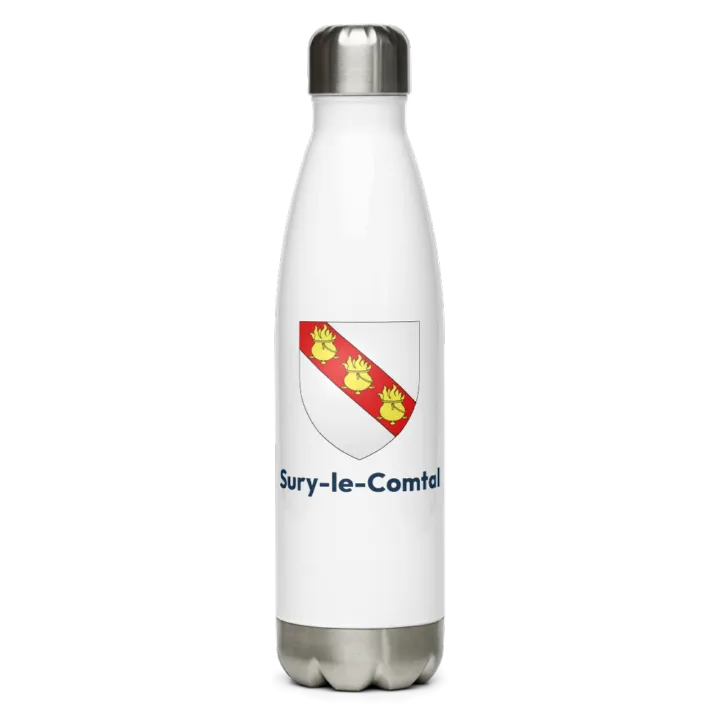 Gourde inox blason de Sury-le-Comtal
