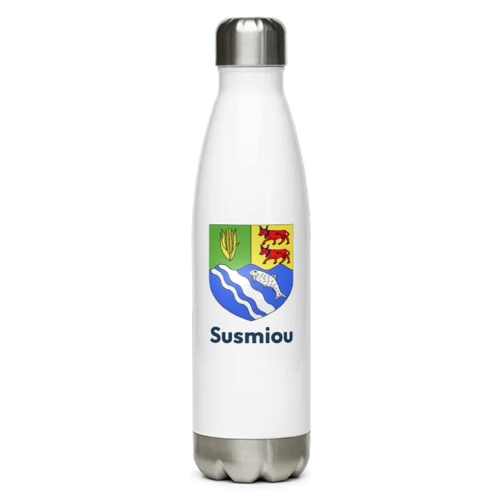 Gourde inox blason de Susmiou