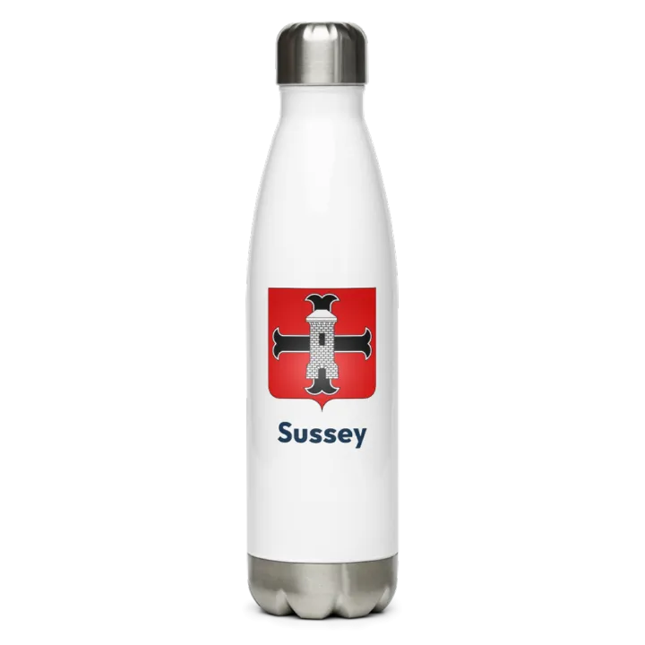 Gourde inox blason de Sussey