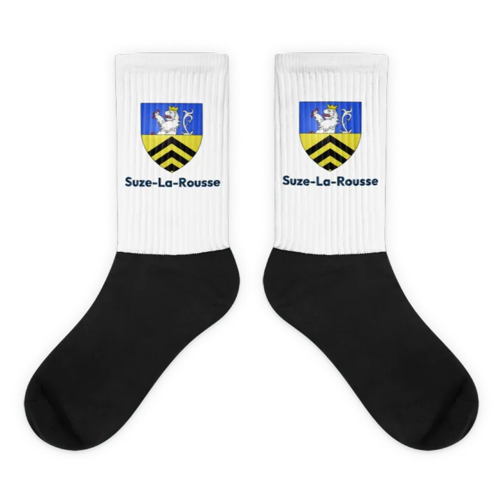 Chaussettes — blason de Suze-la-Rousse