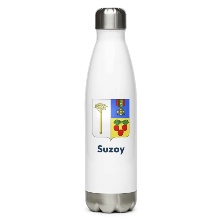 Gourde inox blason de Suzoy