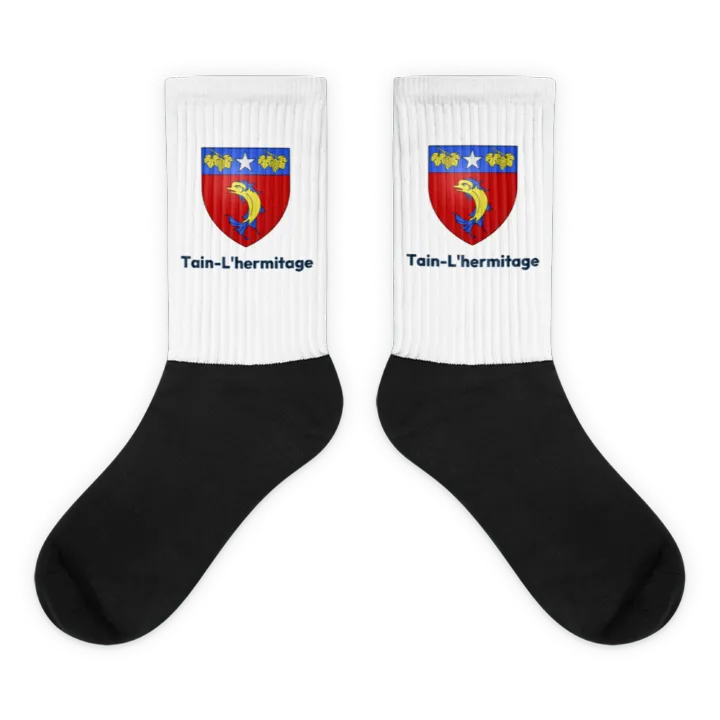 Chaussettes — blason de Tain-l'Hermitage