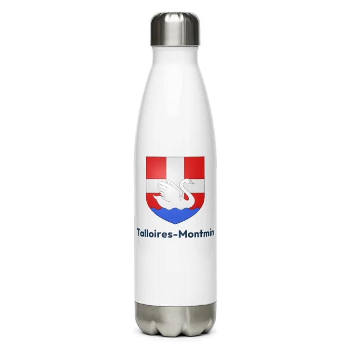Gourde inox blason de Talloires-Montmin