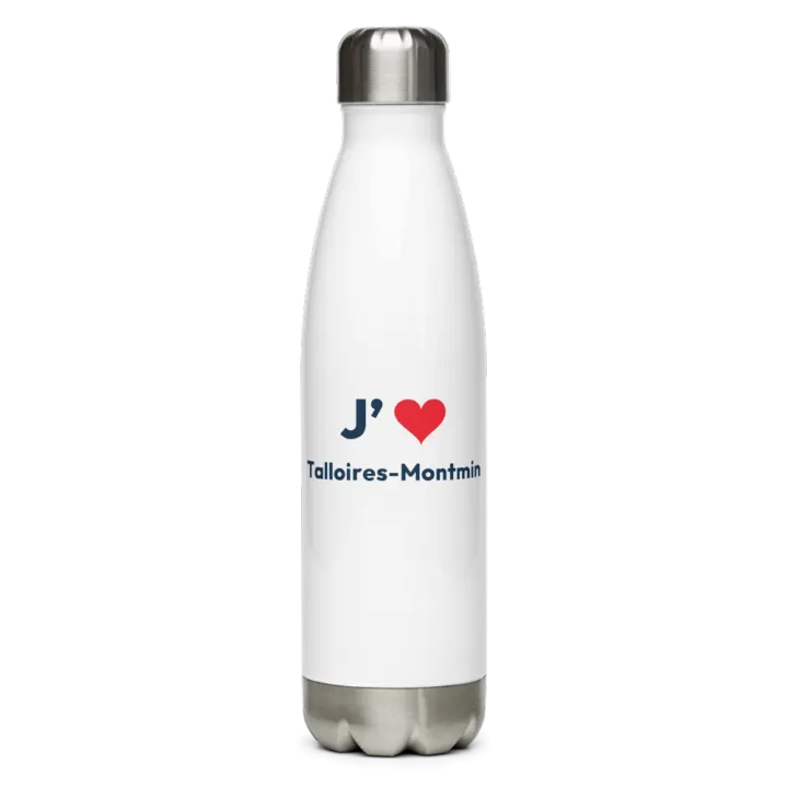 Gourde inox « J’❤ Talloires-Montmin »