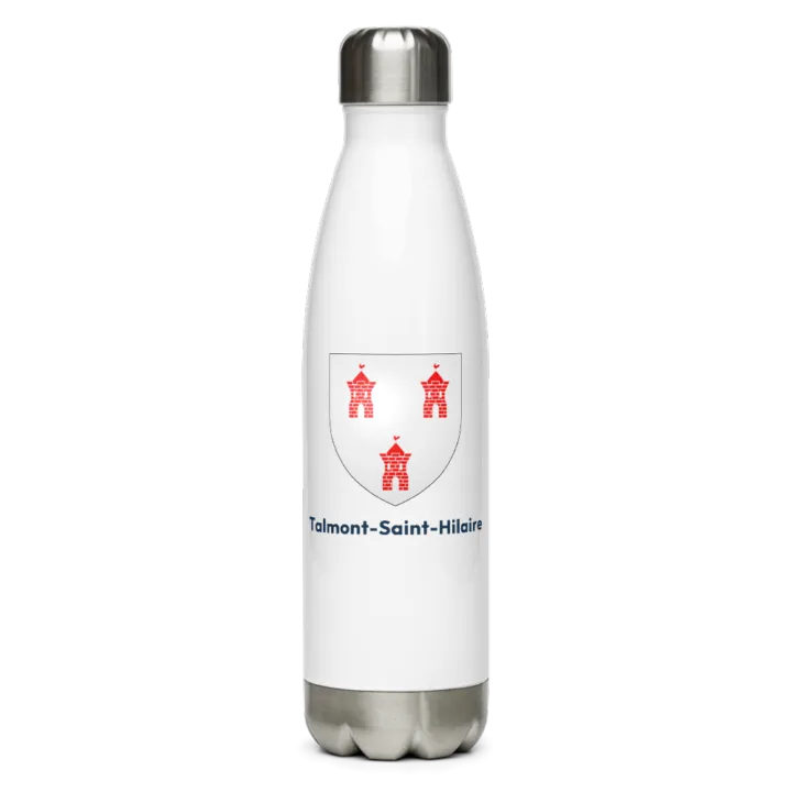 Gourde inox blason de Talmont-Saint-Hilaire