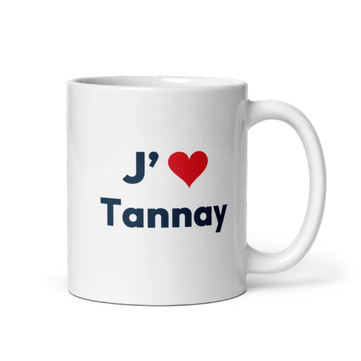 Mug « J’❤ Tannay-le-Mont-Dieu »