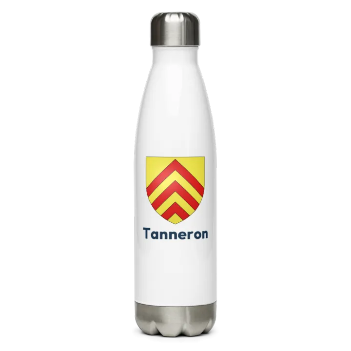Gourde inox blason de Tanneron