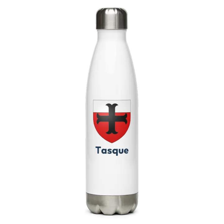 Gourde inox blason de Tasque