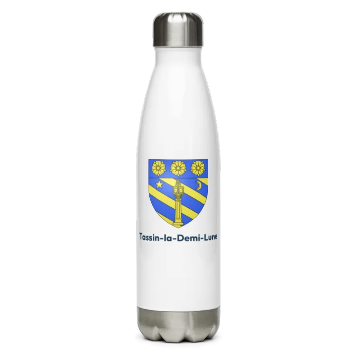 Gourde inox blason de Tassin-la-Demi-Lune