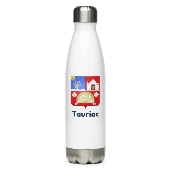 Gourde inox blason de Tauriac