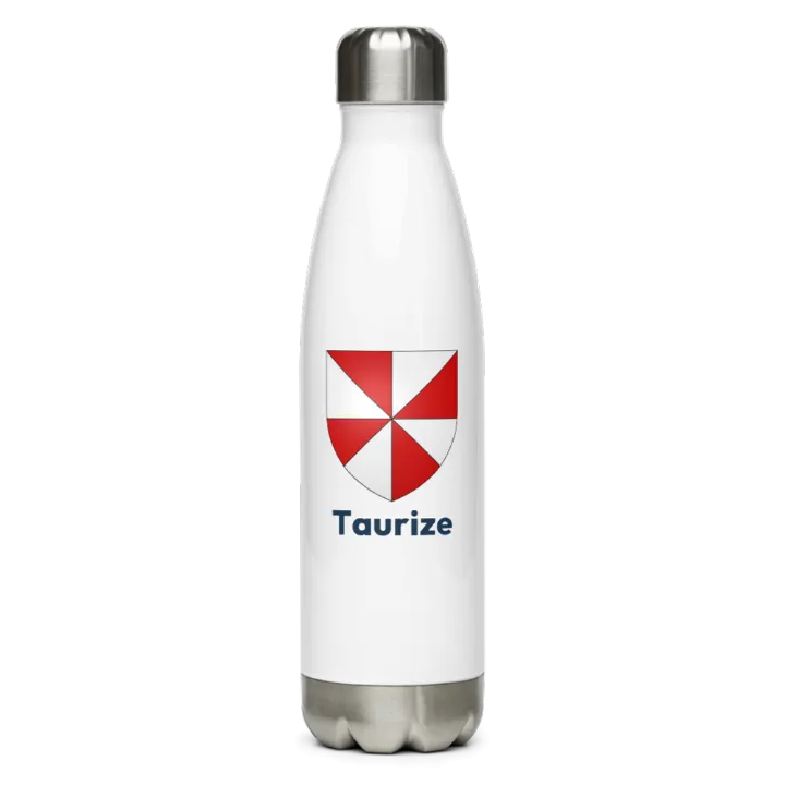 Gourde inox blason de Taurize