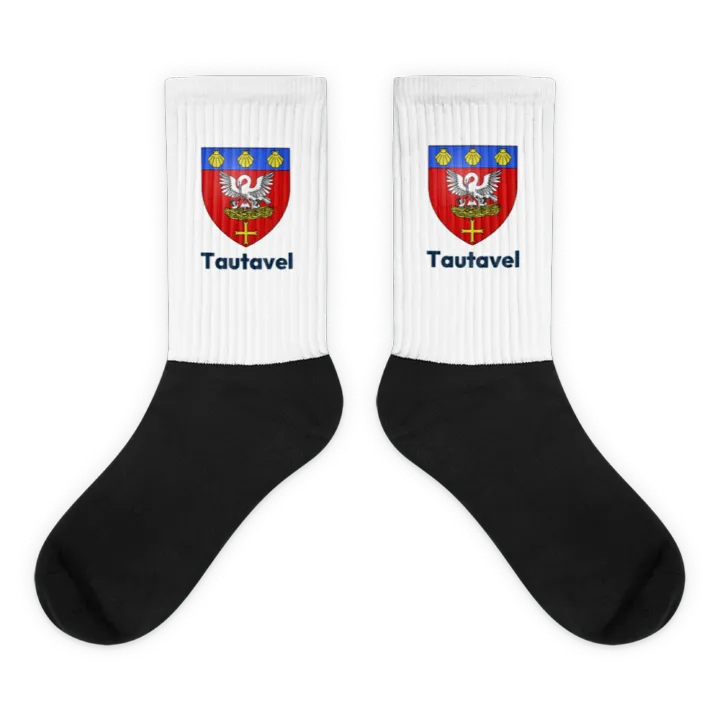 Chaussettes — blason de Tautavel