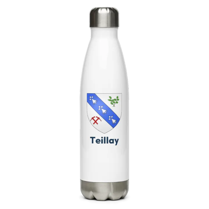 Gourde inox blason de Teillay