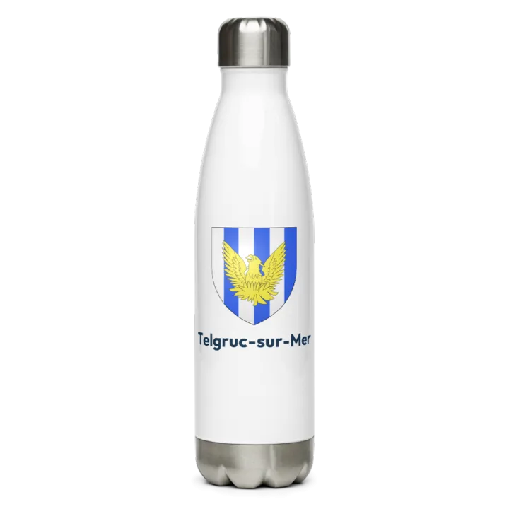 Gourde inox — blason de Telgruc-sur-Mer