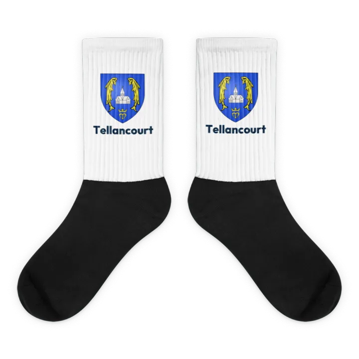 Chaussettes — blason de Tellancourt