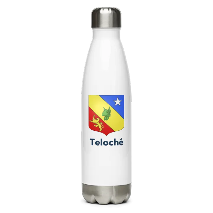 Gourde inox blason de Teloché