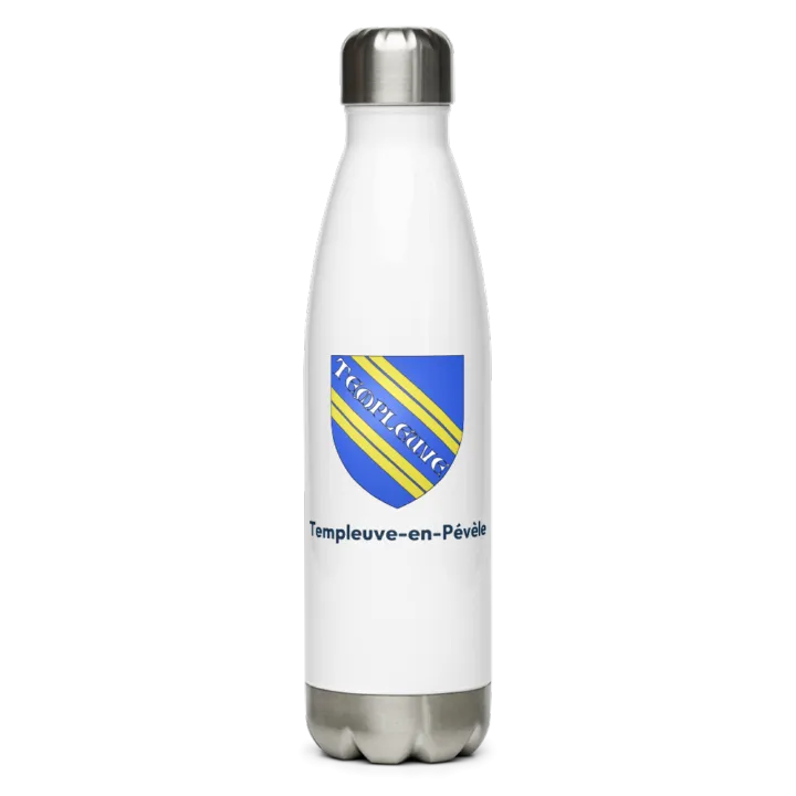 Gourde inox blason de Templeuve-en-Pévèle