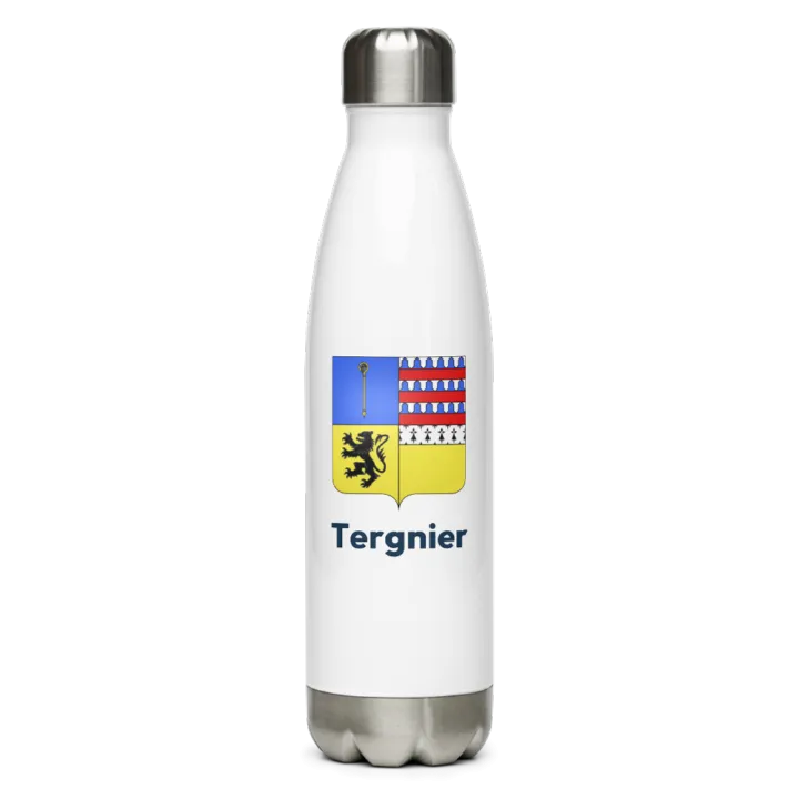 Gourde inox blason de Tergnier