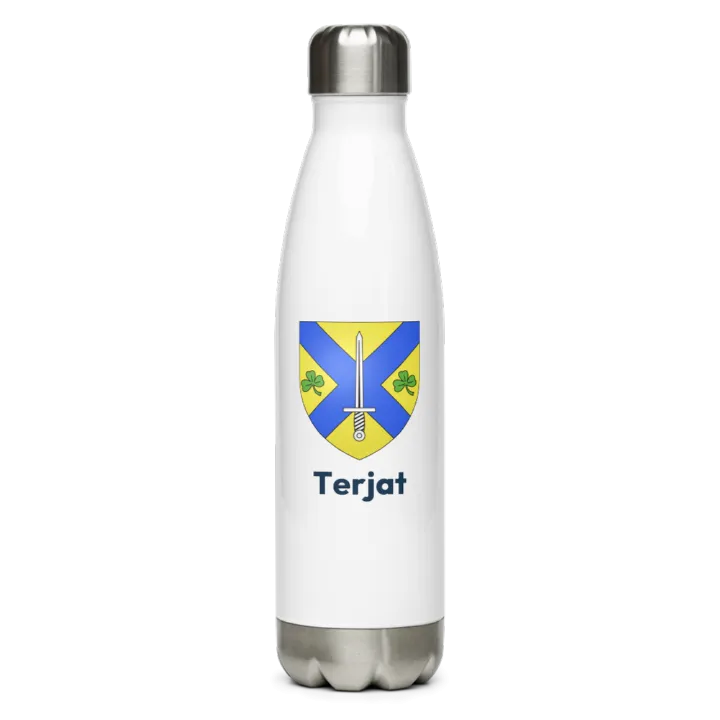 Gourde inox blason de Terjat