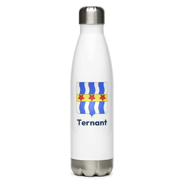 Gourde inox — blason de Ternant