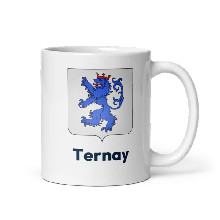 Mug blason de Ternay