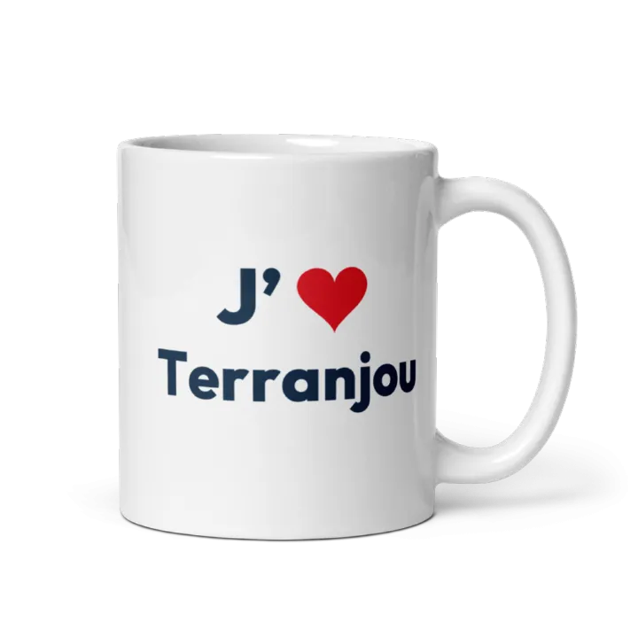 Mug « J’❤ Terranjou »