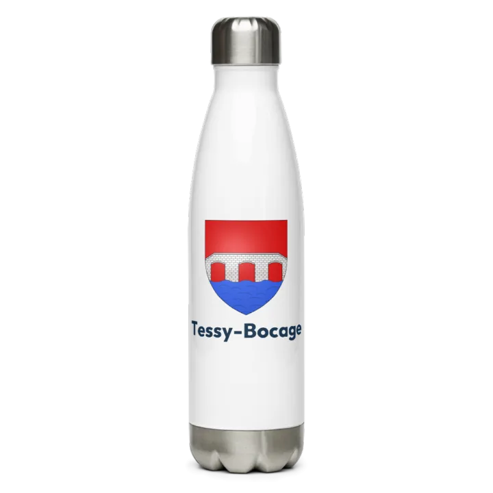 Gourde inox blason de Tessy-Bocage