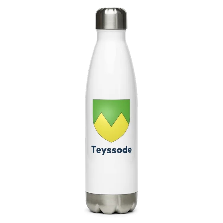 Gourde inox blason de Teyssode