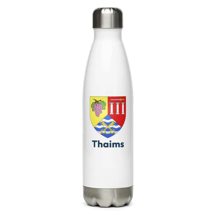Gourde inox blason de Thaims