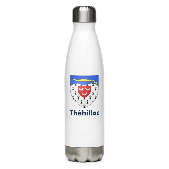 Gourde inox blason de Théhillac