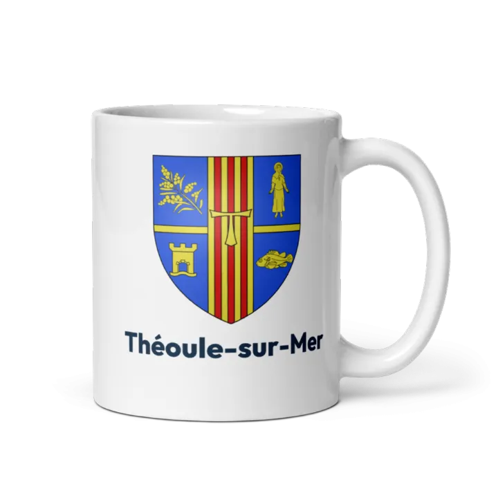 Mug blason de Théoule-sur-Mer