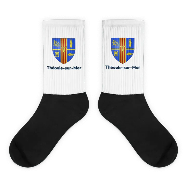 Chaussettes — blason de Théoule-sur-Mer