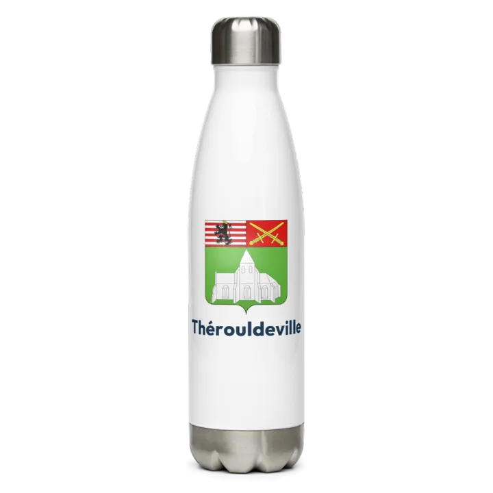 Gourde inox blason de Thérouldeville