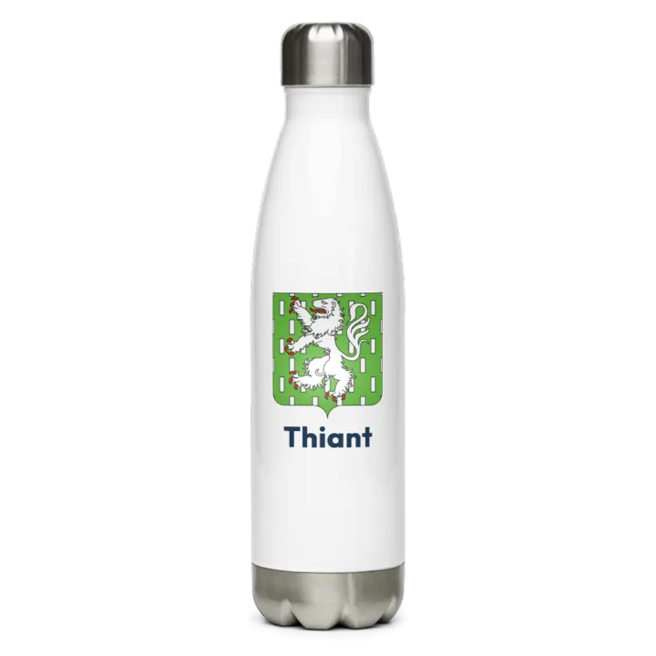 Gourde inox blason de Thiant