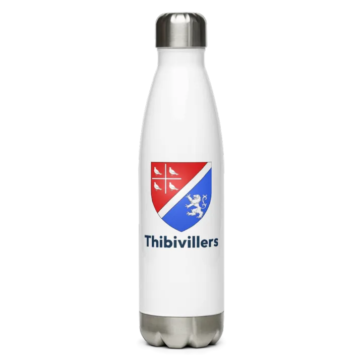 Gourde inox blason de Thibivillers