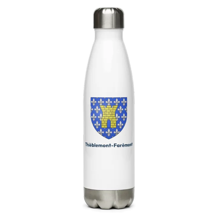 Gourde inox blason de Thiéblemont-Farémont