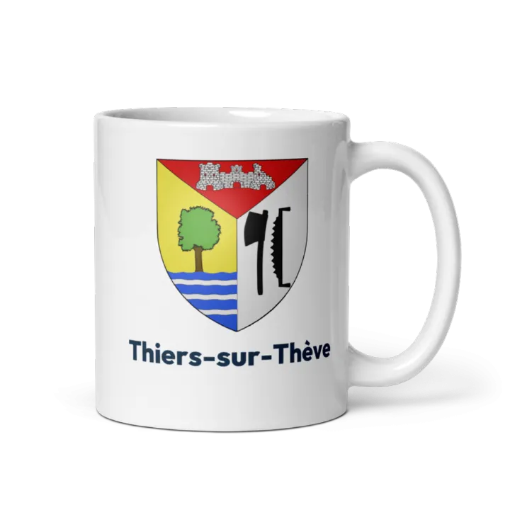Mug blason de Thiers-sur-Thève