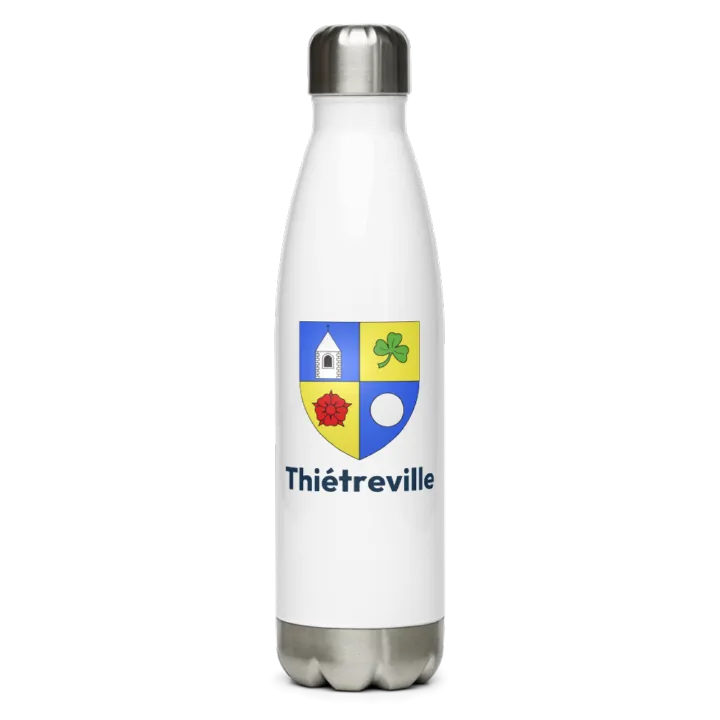 Gourde inox — blason de Thiétreville