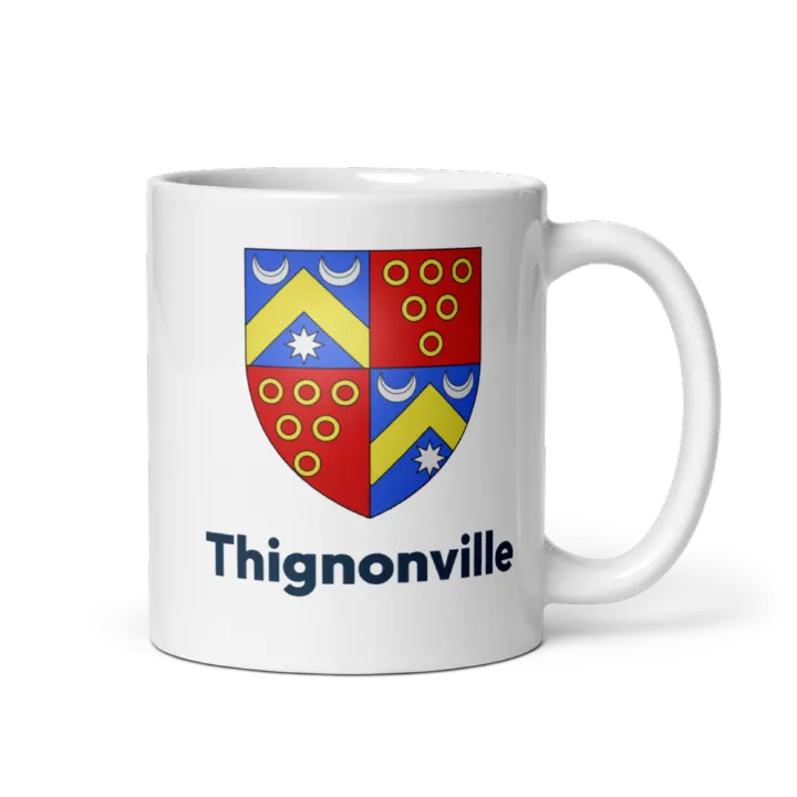 Mug blason de Thignonville