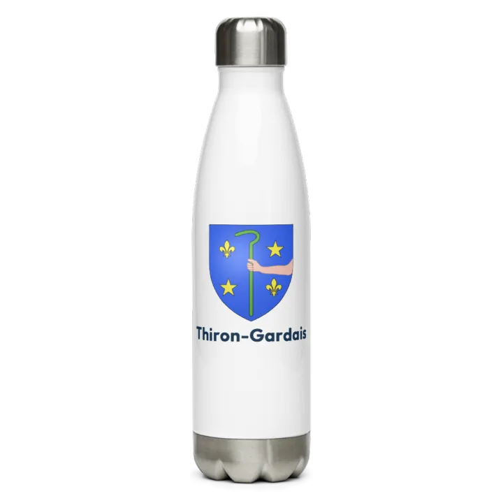 Gourde inox blason de Thiron-Gardais