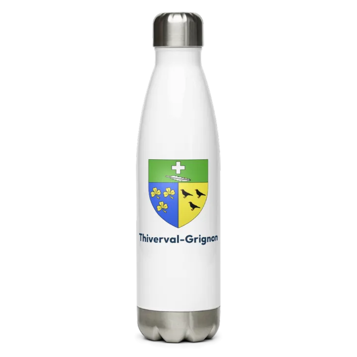 Gourde inox blason de Thiverval-Grignon