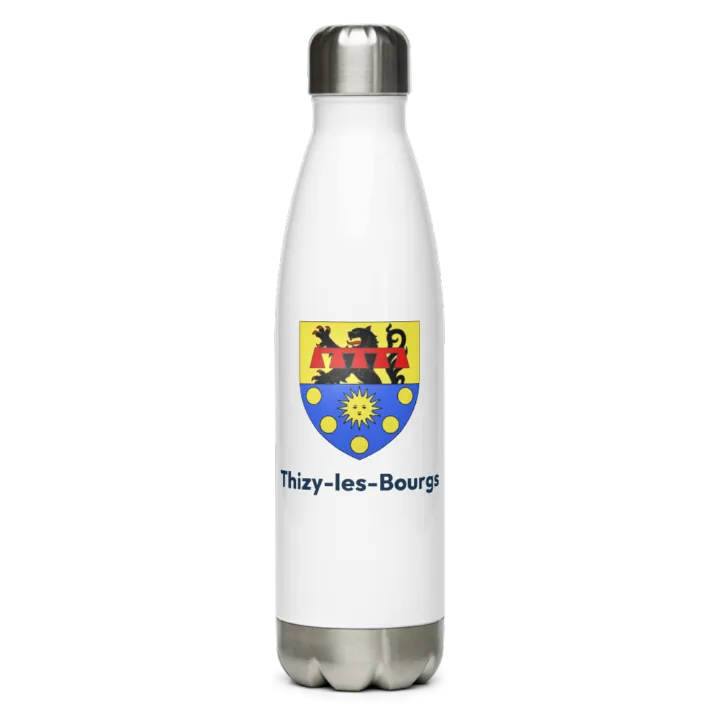 Gourde inox blason de Thizy-les-Bourgs