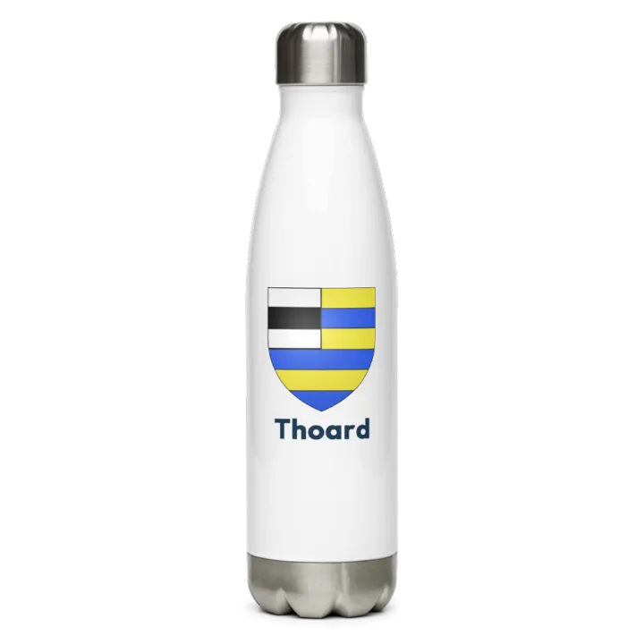 Gourde inox blason de Thoard
