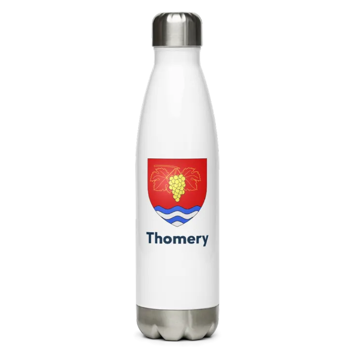 Gourde inox blason de Thomery