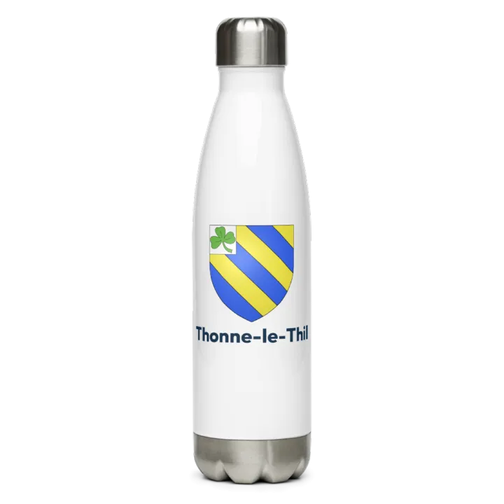 Gourde inox blason de Thonne-le-Thil