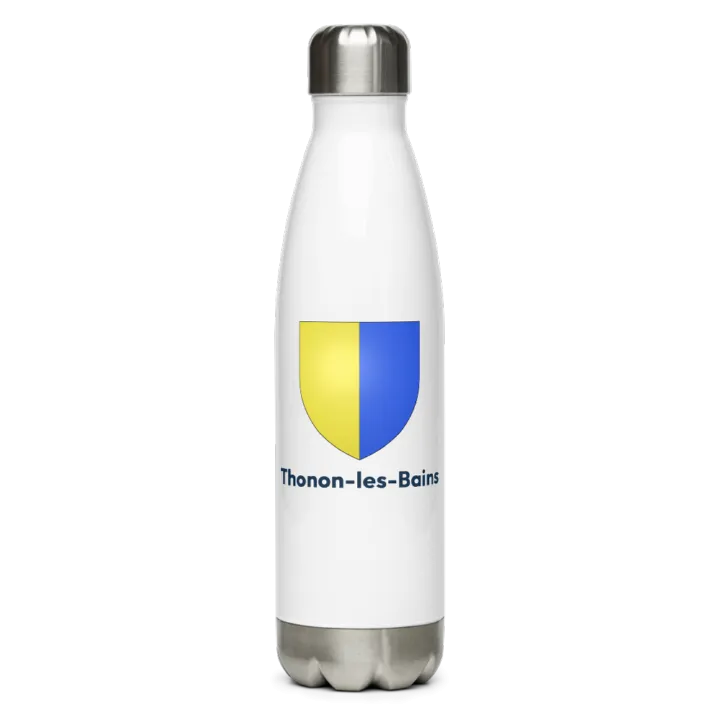 Gourde inox blason de Thonon-les-Bains
